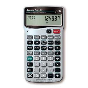 Qualifier Plus Real Estate Calculator IIIx 3415 New  