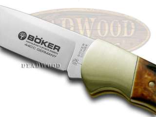 BOKER TREE BRAND Stag Folding Hunter Pocket Knives  