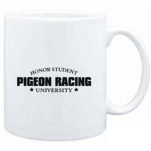 Mug White  Honor Student Pigeon Racing University  Sports  