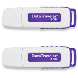 Kingston 4GB DataTraveler Flash Drive (Case of 2)  Overstock