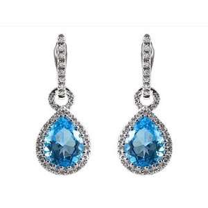  Art Deco Topaz Earrings: Masterpiece Jewels: Jewelry