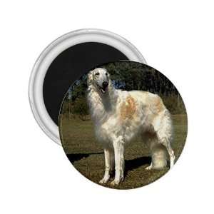  Borzoi Russian Wolfhound Refrigerator Magnet