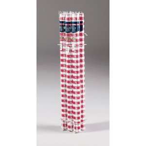  Red Gingham Plastic Table Covers   6 Rolls: Health 