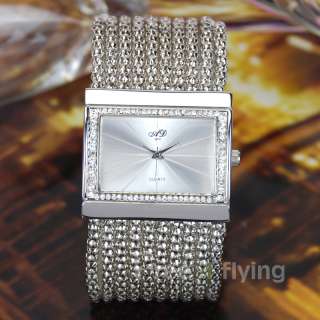 BN Lady Crystal Bezel Diamond cut Bracelets Wrist Watch  