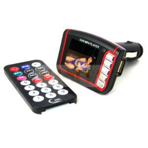 LCD Car FM Transmitter MP3 MP4 USB SD Card Player  