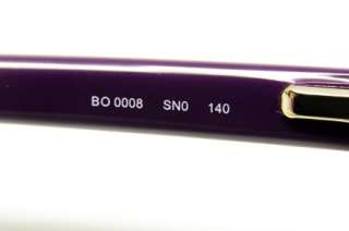   HBO 0008 SNO S.54 RX GLASSES TORTOISE PURPLE EYEGLASSES 08 8  