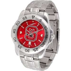   Wolfpack NCAA AnoChrome Sport Mens Watch (Metal Band) Sports