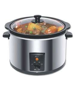 Stainless Steel 5.5 quart Slow Cooker  