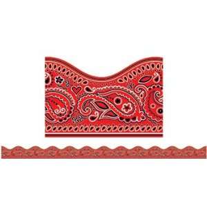  Scholastic Red Bandanna Scalloped Trimmer