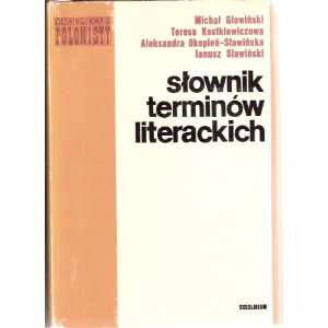  Slownik Terminow Literackich / Dictionary of Literary Terms 