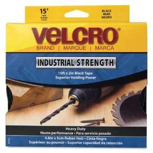 Fasteners, 2 x 15 ft Roll, Black   Sold As 1 Roll   50% stronger than 