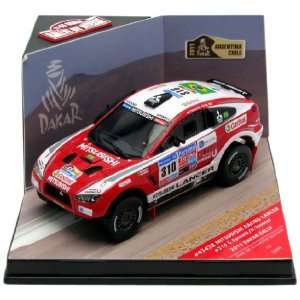  Mitsubishi Racing Lancer #310 G.Spinelli/H.Youssef 2011 Dakar Rally 