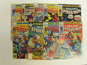 Amazing Spider Man LOT 171 179 Punisher Guide $129  