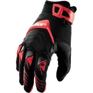  Thor S12 Deflector Glove Mens Red X large: Sports 