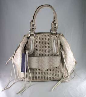 Rebecca Minkoff   MINI ROMEO   Grey Leather Handbag   NWT!  