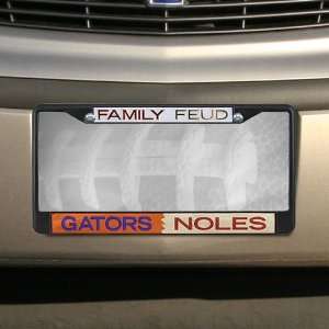 Florida/FSU Family Feud License Plate Frame  Sports 
