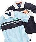 NWT Tommy Hilfiger Boys Pietro Short Sleeve Rugby Polo Shirt