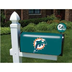 Miami Dolphins Mailbox Cover & Flag 