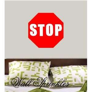  Stop Sign Vinyl Wall Decal Sticker Graphic Everything 