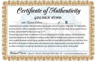 Golden Hind Limited 30