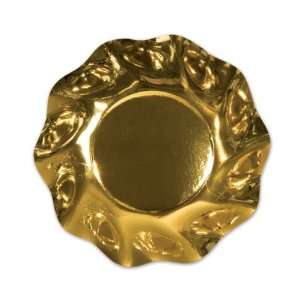 Italian Tableware   Metallic Gold Medium Bowls Case Pack 24