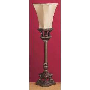  Antique White Table Lamp 26 Ht With Shade: Home 