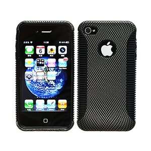 Crystal Dual Hard Skin Silicon Soft Gel Case Cover for Apple iPhone 4 