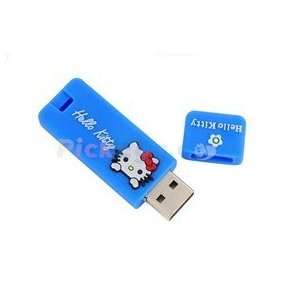  8GB Mini Lovely Kitty Flash Drive (Blue): Electronics