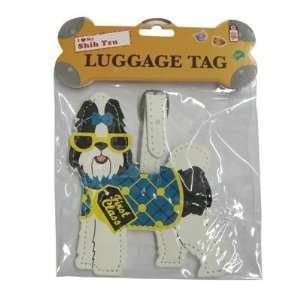  Luggage Tag I Love My Shih Tzu  Pet Supplies: Pet Supplies