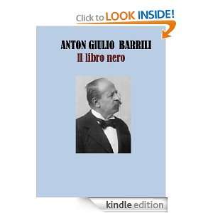 Il libro nero (Italian Edition) Anton Giulio Barrili  