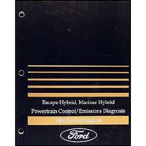   Hybrid/Mariner Hybrid Engine & Emissions Diagnosis Manual Ford Books