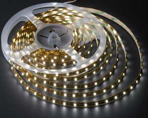 16 Ft Flexible Strip LED Lighting Ribbon Warm White 5M  