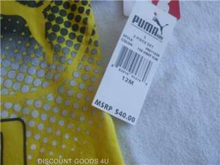 New 2 Boy Puma Outfits. PUMA BOY CLOTHES Size 12 Months retail $80 