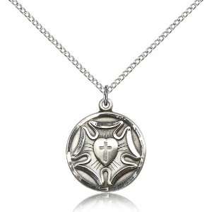  Sterling Silver Lutheran Pendant Jewelry