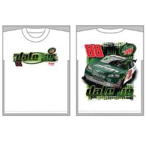  Jr. 2008 Youth White Original Mountain Dew Tee, Small: Everything Else