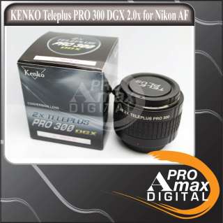 Kenko 2.0x Teleplus Pro 300 DGX Conversion lens (for Nikon AF)