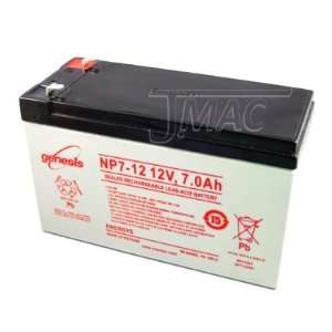   (Yuasa) NP7 12 12 Volt 7 Amp Hour SLA Alarm Battery Electronics