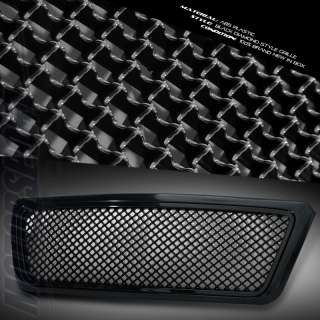 04 08 FORD F 150 DIAMOND STYLE BLACK FRONT MESH GRILLE  