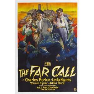 The Far Call Poster 27x40 Charles Morton Leila Hyams Warner Baxter 