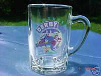 KENTUCKY DERBY>> 1994 BOREAL (HANDLE) SHOT GLASS  