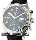 IWC Pilot Doppel Chronograph Stainless Steel 42mm Black Dial IW3713 03
