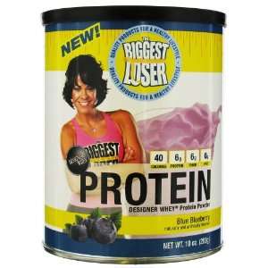 Designer Whey The Biggest Loser Protein Powder Blue Blueberry   10 oz 