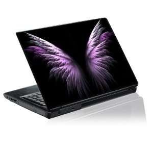   Taylorhe laptop skin protective decal pretty purple wings Electronics