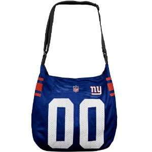  New York Giants Royal Blue Veteran Jersey Tote Bag: Sports 