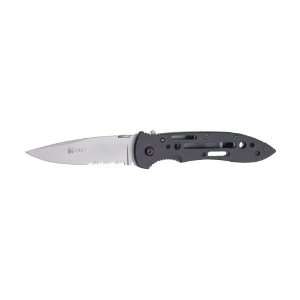  Knife & Tool Point Guard folding Knife Stainless Combo Drop Point 