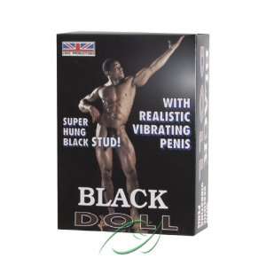  Vibro Male Black Doll, From Doc Johnson Health & Personal 