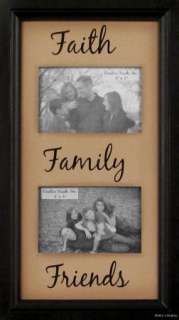   WOOD FAMILY PHOTO FRAME Antique Country Home Decor 4x6 pictures  