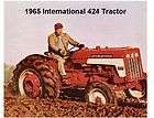 international 424 tractor  