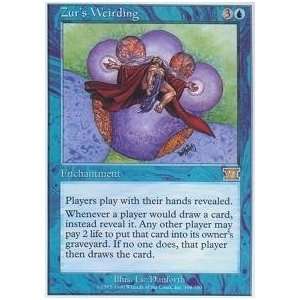    Magic the Gathering   Zurs Weirding   Sixth Edition Toys & Games