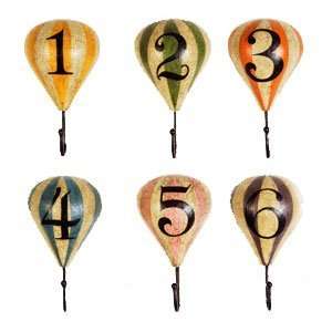  Numbered Balloon Hooks Toys & Games